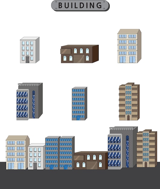 Vector iconization of buildings