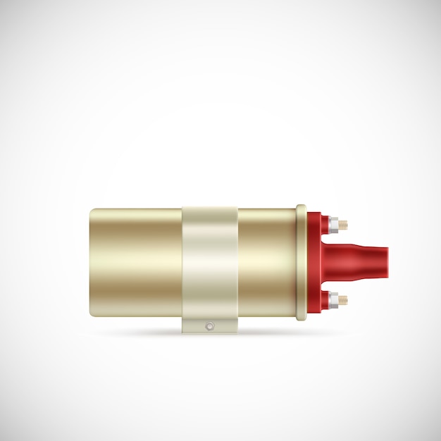 Vector igniter coil car part.
