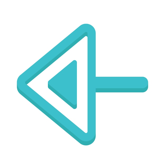 Vector illustration of arrow