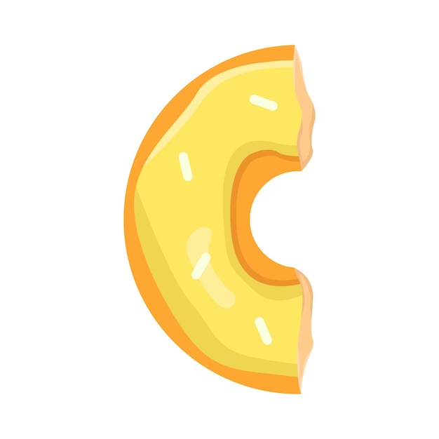 Vector illustration of donut
