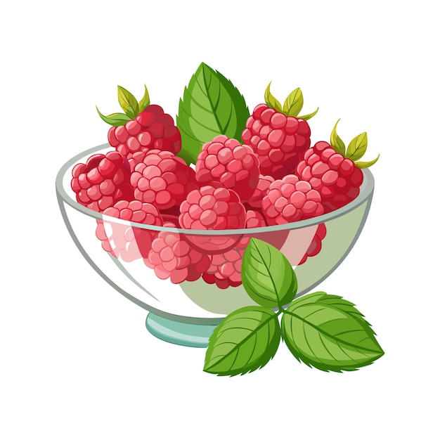 Vector illustration of fresh fruits