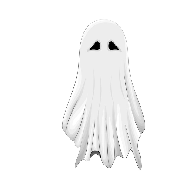 Vector illustration of ghost