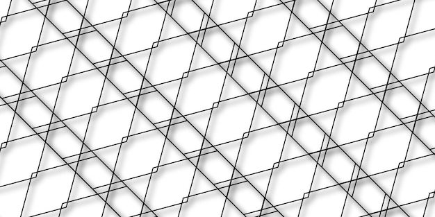 Vector illustration hexagonal background digital geometric abstraction with lines abstract background
