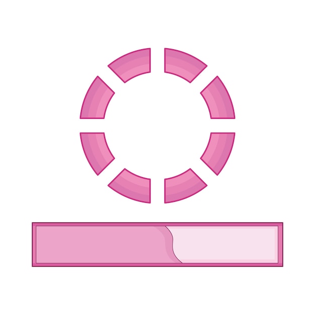 Vector illustration of loading