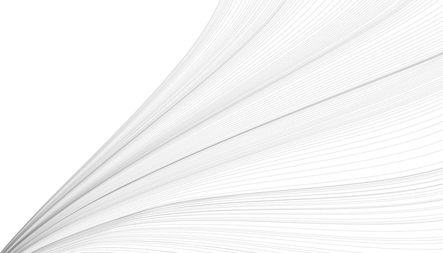 Vector illustration of the pattern of black lines on white background