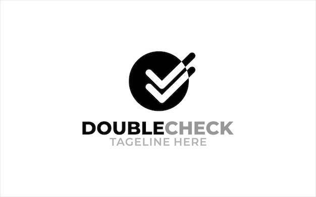 Vector illustration vector graphic of check mark icon or logo design template