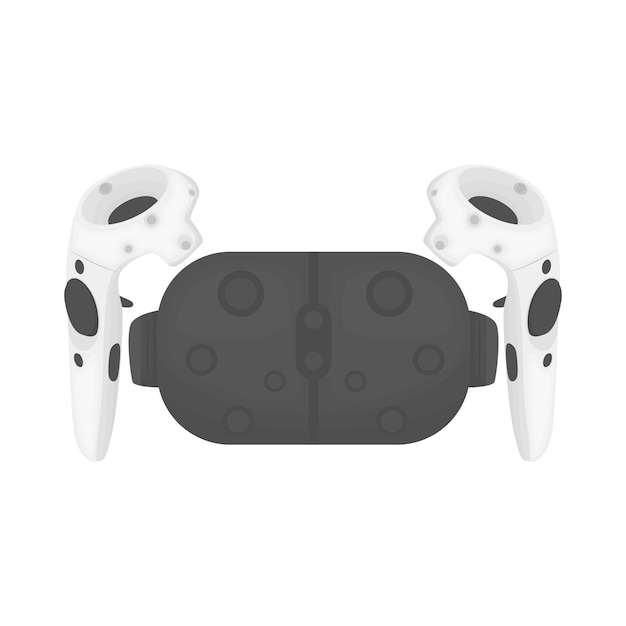Vector illustration of virtual reality