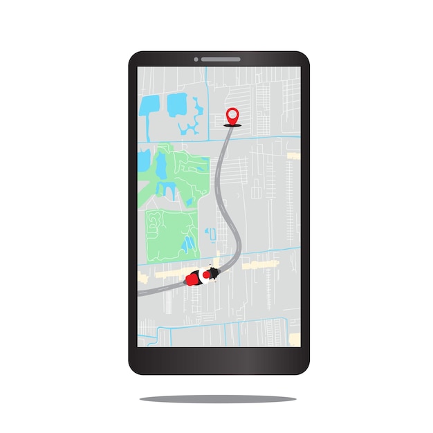 Vector illustrations of mobile freight applications can be edited separate layers vector