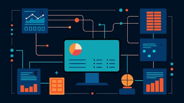 Vector an indepth view of a computer program running machine learning for anomaly detection with intricate