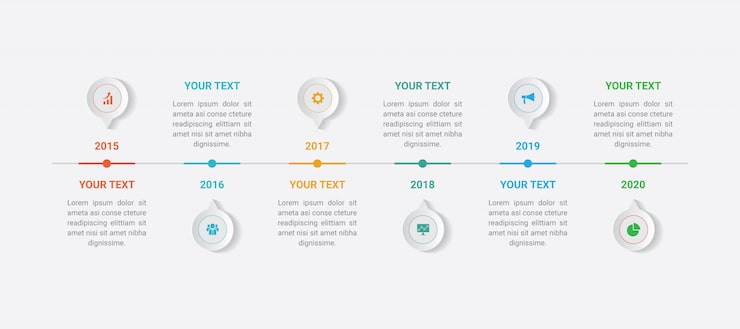 Vector infographic business template 