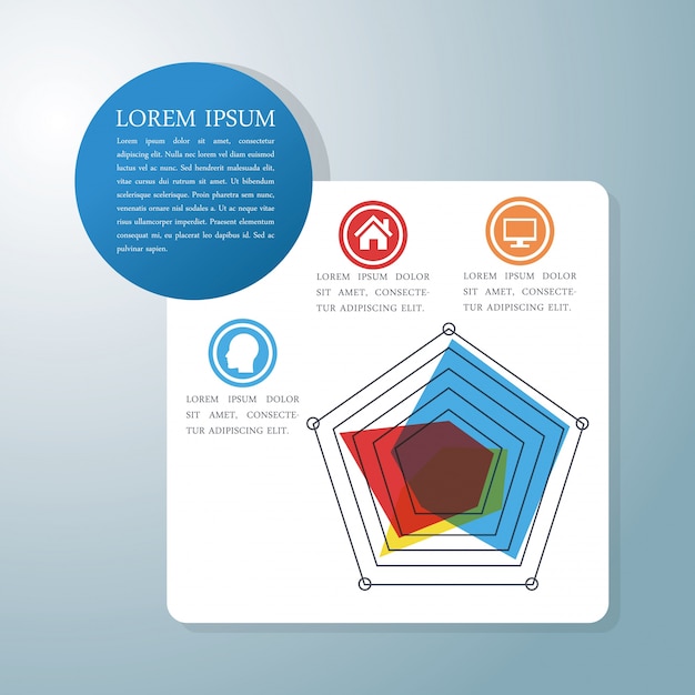 Vector infographic icon 