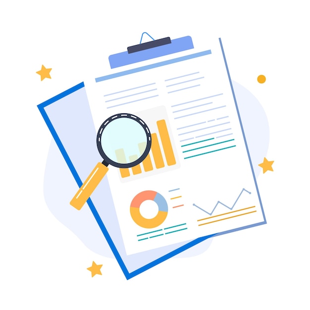 Vector information retrieval illustration vector icon which can easily modify or edit