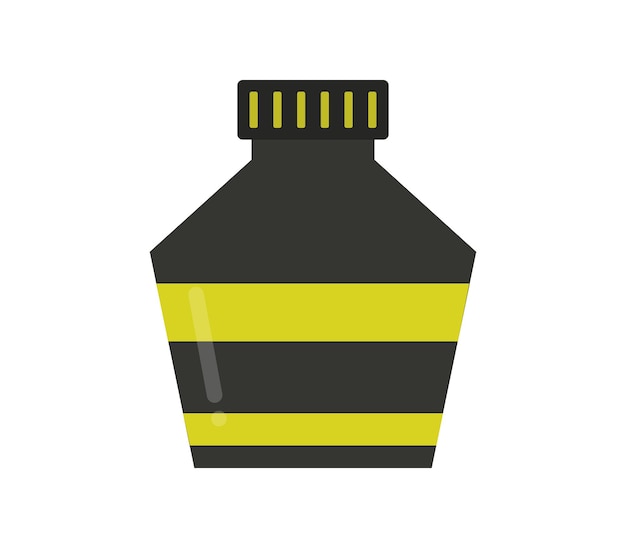 Vector ink bottle