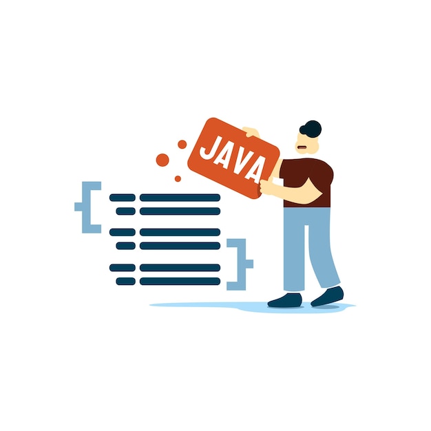 Vector interface java ui and ux designers create functional web interface designs for websites and mobile