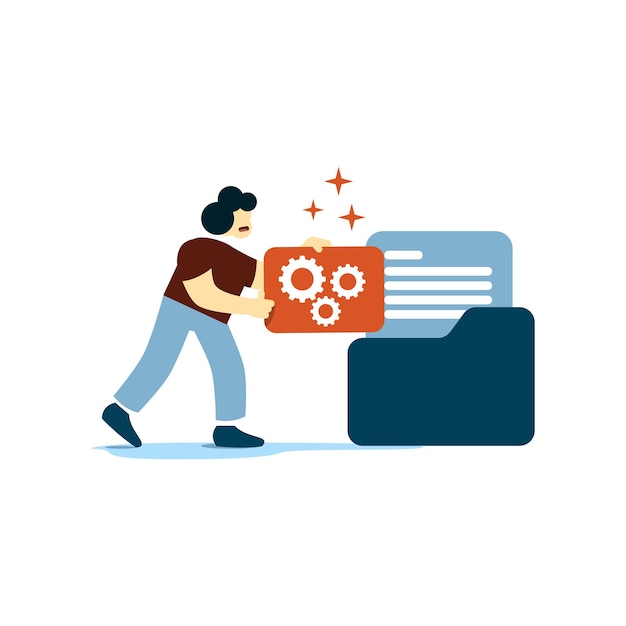 Vector interface meaning ui and ux designers create functional web interface designs for websites