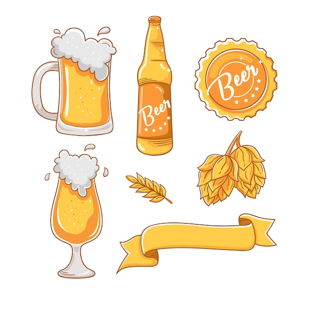 Vector international beer day