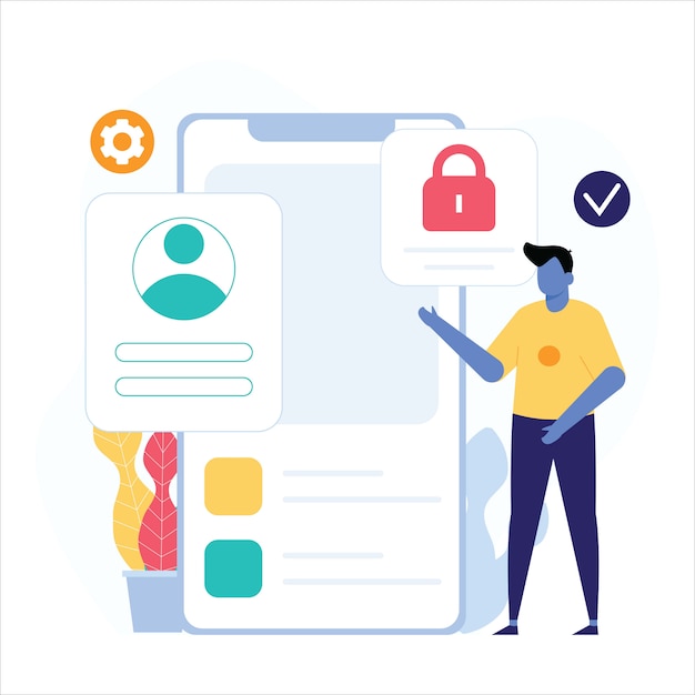 Vector investment concept illustration