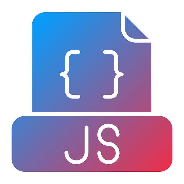 Vector javascript file icon vector image can be used for computer programming