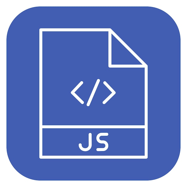 Vector javascript file vector illustration
