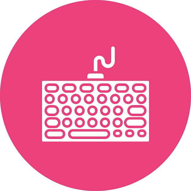 Vector keyboard icon