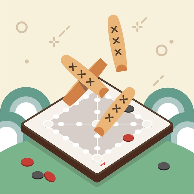 Vector korean illustration