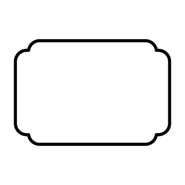 label frame shap line icon 20_set