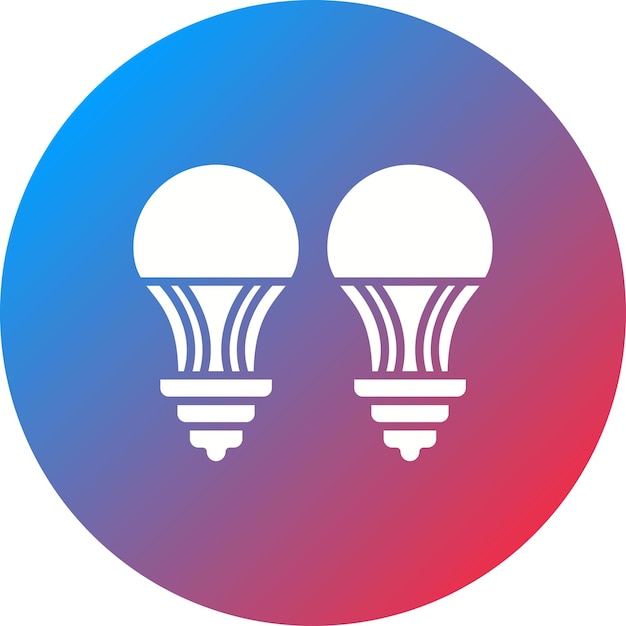 Vector led lights icon vector image can be used for home improvements