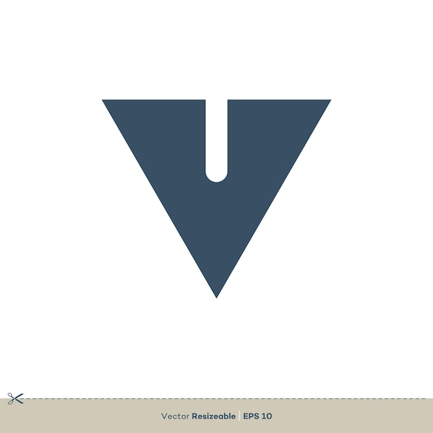 Vector letter v logo template illustration design vector eps 10