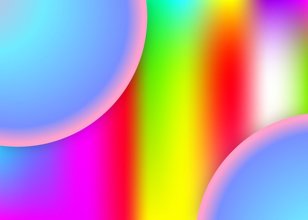 Vector liquid fluid background with dynamic elements and shapes