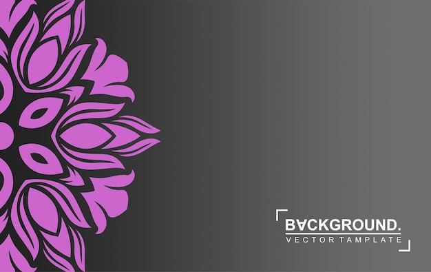 Vector luxury background colorful mandala