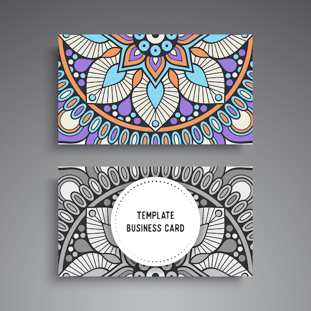 Vector luxury mandala dark design