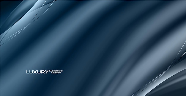 Vector luxury wave style abstract background design