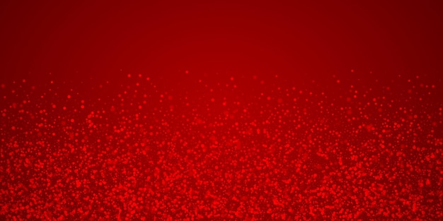 Vector magic falling snow christmas background subtle