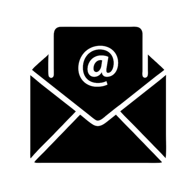 Vector mail message envelope communication email letter inbox send contact icon vector