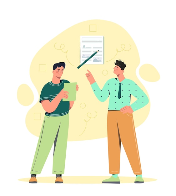 Vector man with recap