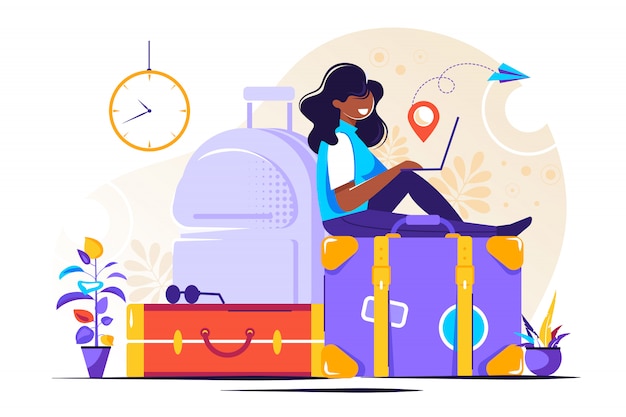 Vector manager.  business  illustration. leadership