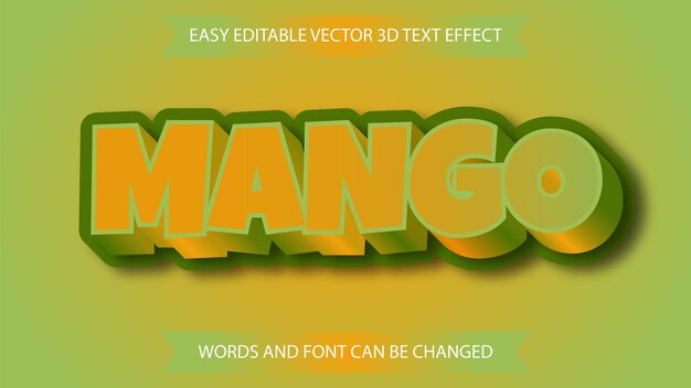 Vector mango text effect style
vector mango editable vector text effect