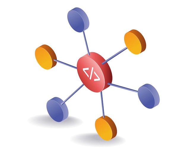 Vector many digital marketing management pixel networks