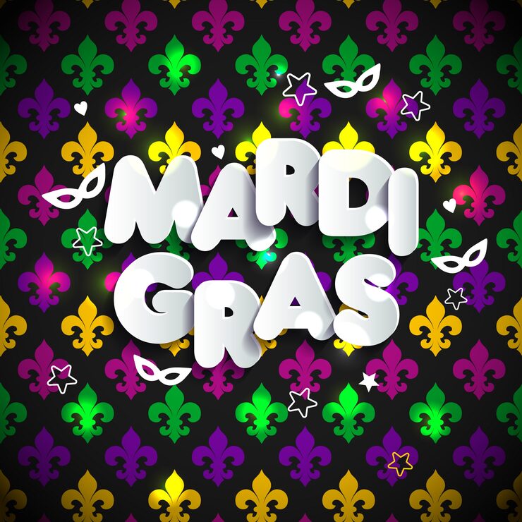 Vector mardi gras decoration