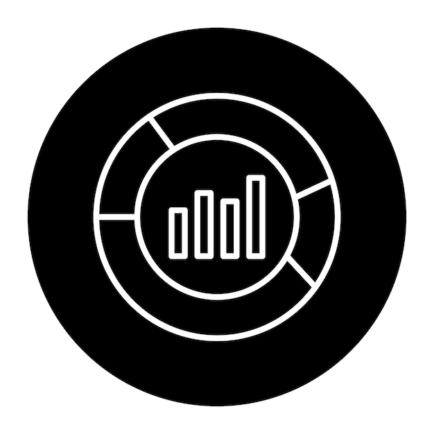 Vector market dominance icon