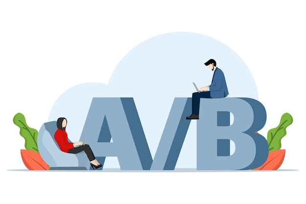 Vector market research concept for segmenting users to test user experience for a website or application