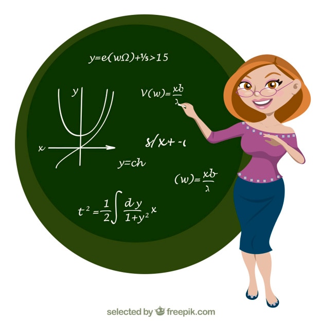 Vector mathematics teacher