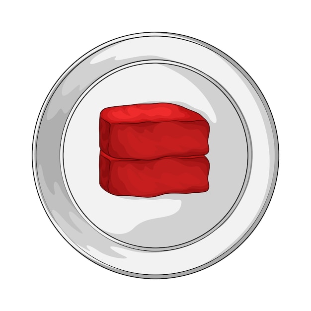 Vector meat illustration