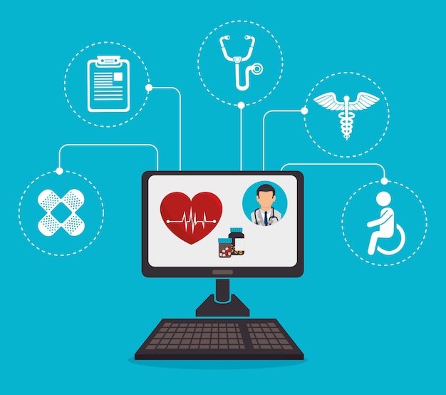 Vector medical design.