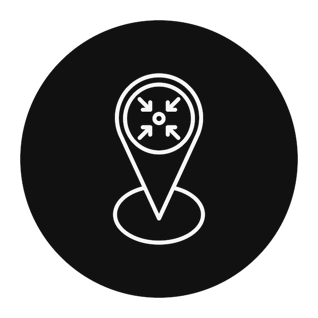 Vector meeting point vector illustration