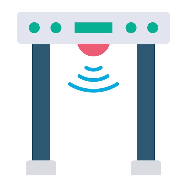 Vector metal detector icon