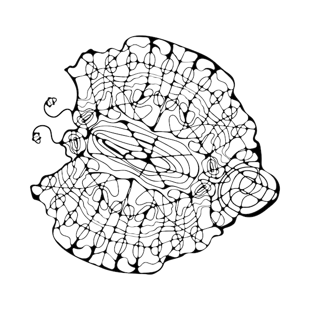 Vector microcosm butterfly with antennae