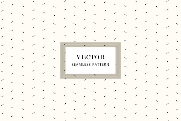 Vector minimal small lines seamless pattern