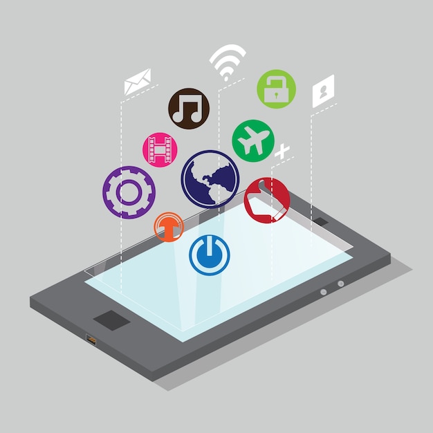 Vector modern application in modern digital era