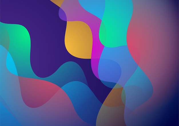 Vector modern colorful blue abstract geometric background tech with square triangle circle and geometric shapes vector abstract graphic design banner pattern background template